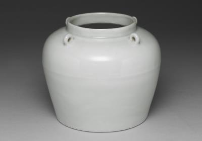 图片[2]-Jar with four-knots in sweet-white glaze, Ming dynasty, Yongle reign (1403-1424)-China Archive